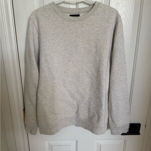 APC Men's Gray Crewneck Sweater